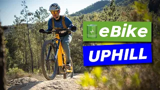↗️ Uphill mit dem 🔋eMTB | Fahrtechnik Tipps und Tricks | So geht’s bergauf!