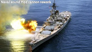 War thunder (Naval sound mod cannons sound rework)