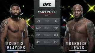 Derrick Lewis vs Curtis Blaydes! Full fight
