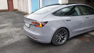 Tesla Model 3, Herbeirufen, Test