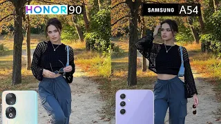 Honor 90 vs Samsung Galaxy A54 Camera Test