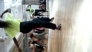 @ Broadway dance centre Chio's jazz funk class