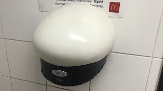 Robus Helms Hand Dryer at McDonald’s in Fyshwick, ACT
