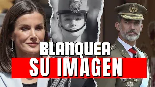 Letizia BLANQUEA su IMÁGEN con Felipe y Leonor para VOLVER a se PROTAGONISTA