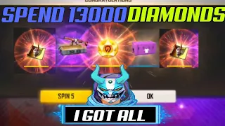 HE SPENT 13000 DIAMONDS IN BLOOD MOON INCUBATOR || NEW INCUBATOR IN FREE FIRE