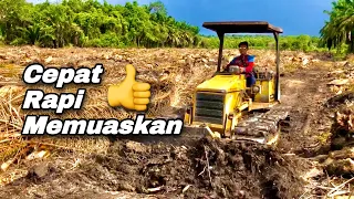 Buat jalan panen pakai Bulldozer mini||Perkebunan kelapa sawit…