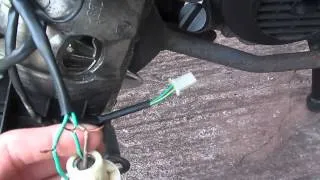 taotao scooter brake light fix. part 1