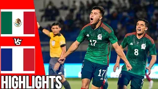 Mexico vs France | All Goals & Highlights | Maurice Revello Tournament | 05/06/24