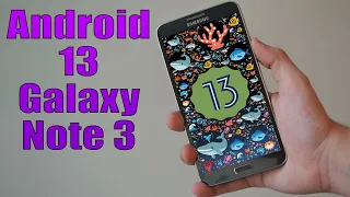 Install Android 13 on Galaxy Note 3 (LineageOS 20) - How to Guide!