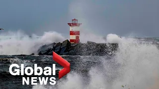 Storm Corrie: Parts of UK, Netherlands hit with high winds, heavy rains