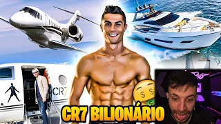 14 MILHÕES POR MÊS...😱| TASPIO REAGE a VIDA DE CRISTIANO RONALDO COMO VOCÊ NUNCA VIU ANTES