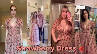 TikTok Strawberry Dress