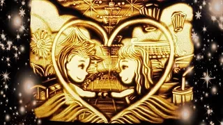 A Sand Art Love Story by Sand Artist Lawrence Koh from Singapore