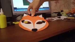 VLOG Как сделать маску лисы?! (How to make a fox mask?!)