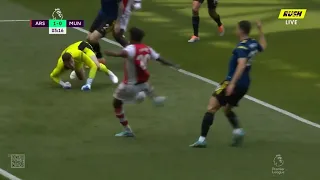 Nuno Tavares goal vs Manchester United | Arsenal 3-1 Manchester United HD