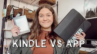 KINDLE vs. THE APP on iPhone and iPad! Why would you need a kindle when you have a phone?