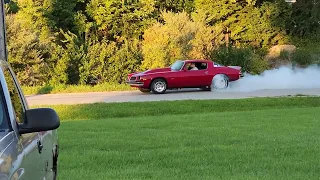 1975 Camaro Burnout