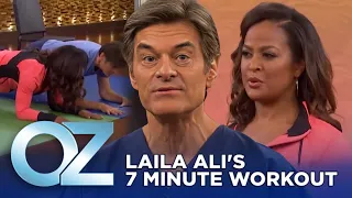 Full 7-Minute Workout with Boxer Laila Ali | Oz Workout & Fitness