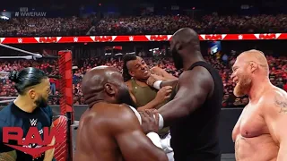 Omos destroys Everyone ! Stone Cold Return ! Brock Lesnar & Roman Reigns Return WWE Raw