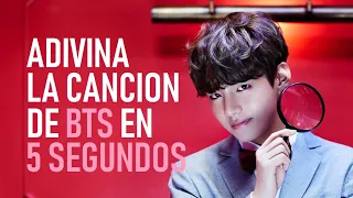 ADIVINA LA CANCION DE BTS EN 5 SEGUNDOS | FACIL | KPOP GAME