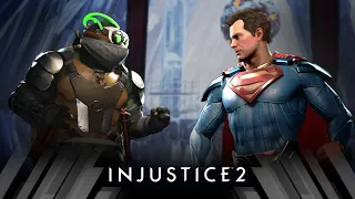 Injustice 2 - Michelangelo Vs Superman (Very Hard)