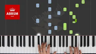 Changing Times / ABRSM Piano Grade 5 2021 & 2022, C:2 / Synthesia Piano tutorial