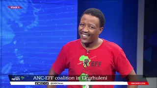 ANC-EFF coalition in Ekurhuleni | EFF's Dumisani Baleni responds to allegations of interference