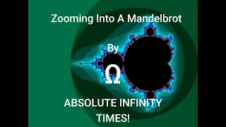 Zooming Into Mandelbrot By ABSOLUTE INFINITY TIMES! (350 Subscribers Special)