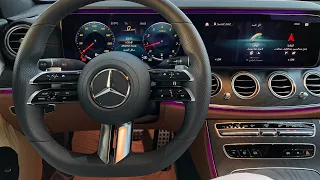 مرسيدس E300 2021 AMG وجنط AMG الجديد عطونا رايكم (٣٦٥ الف ﷼ شامل الضريبة)