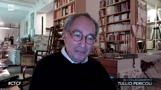 Tullio Pericoli con la mostra monografica "Frammenti" - Che Tempo Che Fa 12/12/2021