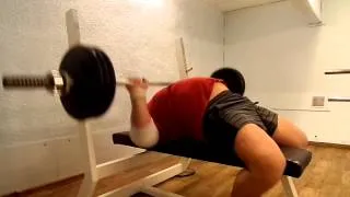 Андрей Гальцов жим лежа 125 кг на 65 раз / Andrey Galtsov Benchpressing 125kg x 65