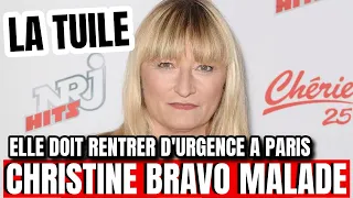 Christine Bravo malade : Elle doit faire face à un gros problème de santé.