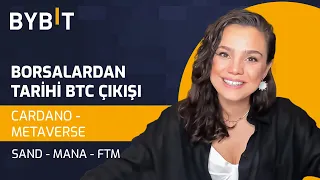 ⛔BORSALARDAN TARİHİ BTC ÇIKIŞI❗ CARDANO-METAVERSE 🌐 SAND-MANA-FTM 🔭