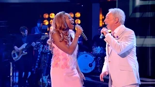 Sir Tom Jones & Sasha Simone perform River Deep Mountain High - The Voice UK 2015 - BBC