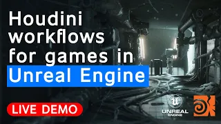 Houdini for Games in Unreal Engine - Webinar with Grayson Cotrell