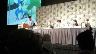 Regular Show panel Live script reading Margret's song Comic Con 2012