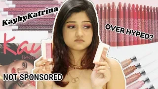 WATCH THIS BEFORE BUYING KayByKatrina!! | Honest review + swatches of all products | Manasi Mau