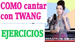 COMO cantar  con TWANG! Teoría + ejercicios de canto con TWANG. Que es TWANG? Natalia Bliss Lecc 21