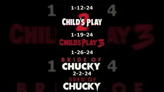 UPCOMING REVIEWS #childsplay #chucky #horror