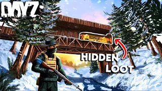 WE BUILT an OVERPOWERED BRIDGE BASE with a HIDDEN LOOT ROOM in DayZ!