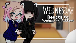 Wednesday reacts to Wednesday Addams