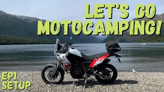 MotoCamping on the Yamaha Tenere 700 | EP01 | SETUP | T7Adventures
