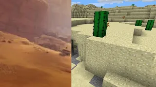 Сравнением пустыни в Genshin и Minecraft с DeadP47