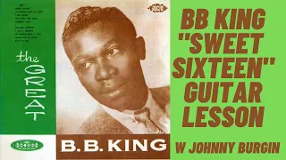 Sweet Sixteen BB King Guitar Lesson