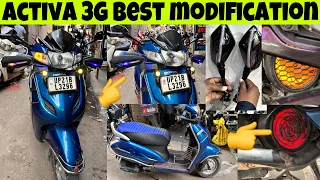 Honda Activa 3g Modified | Activa Modified 😎 | Activa Modified lights |