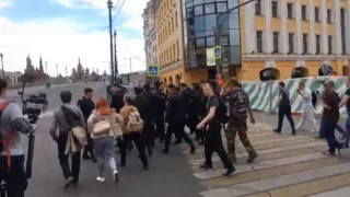 День России Задержание Мальцева и полицейский беспредел 12 06 2017