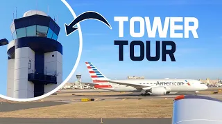 Flying Into a Major Airport and Visiting The Tower