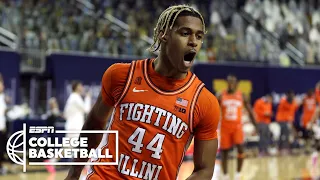 No. 4 Illinois dominates No. 2 Michigan [HIGHLIGHTS] | ESPN College Basketball