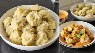 Membuat siomay ayam bumbu kacang