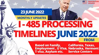 June 23, 2022 - Green Card Processing Priority, I-485 Timelines | Adjustment of Status Processing